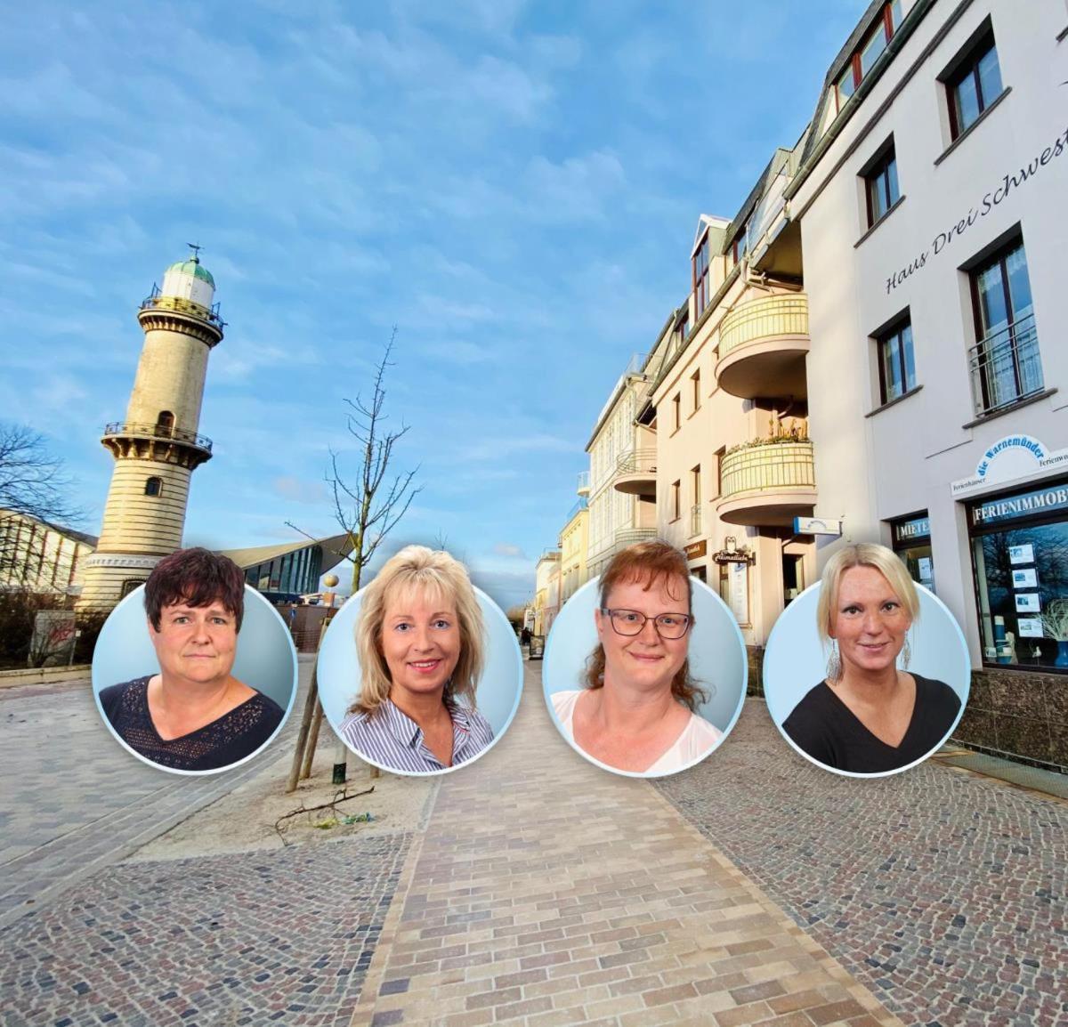 Promenadenblick/Captains-Suite Rostock Kültér fotó